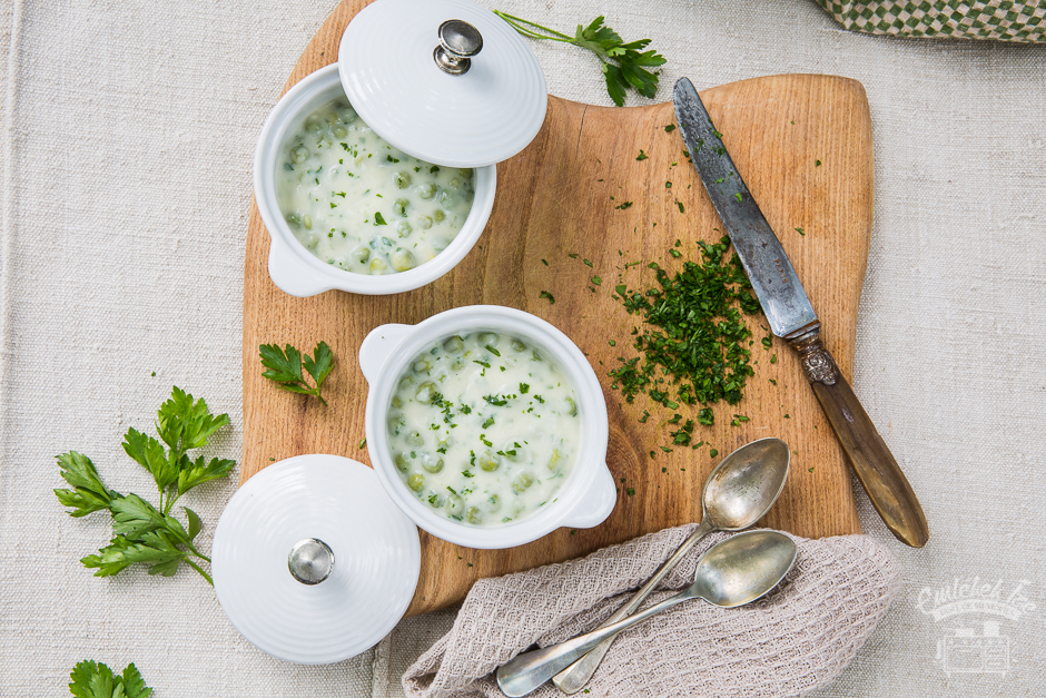 green peas "főzelék" from the Taste of Memories countryside kitchen