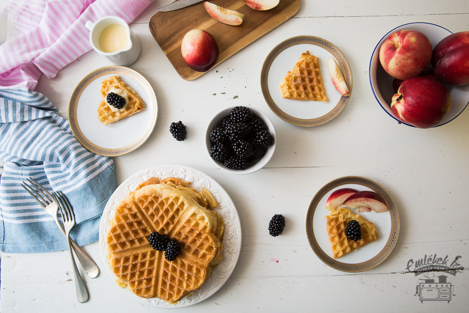 waffles from the Taste of Memories countryside kitchen www.taste-of-memories.com
